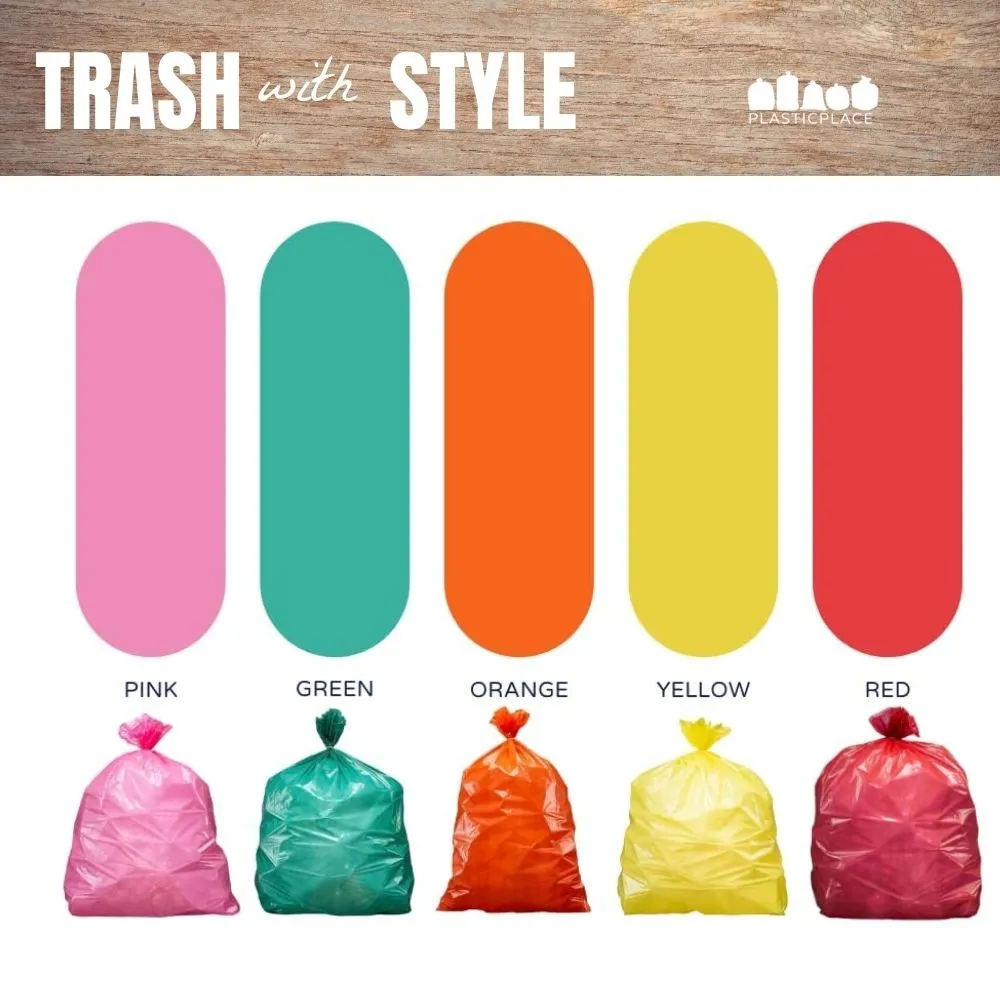 20-30 Gallon Trash Bags - 1.2 Mil - 200/Case