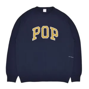 arch knitted crewneck