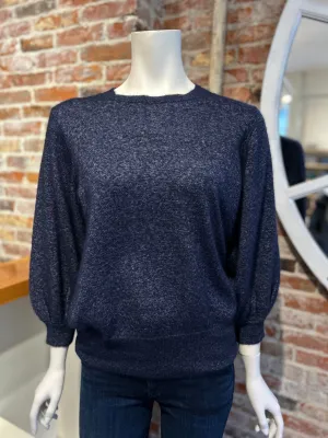 AUTUMN CASHMERE PUFF 3/4 SLEEVE CREW