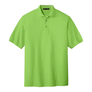 B1308M Mens Silk Touch Polo