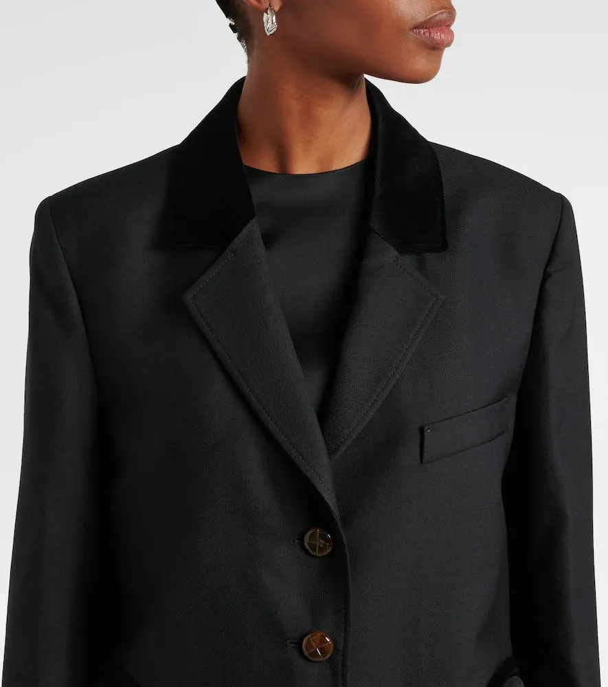 Blaze Milano Milano Alcanara wool blazer