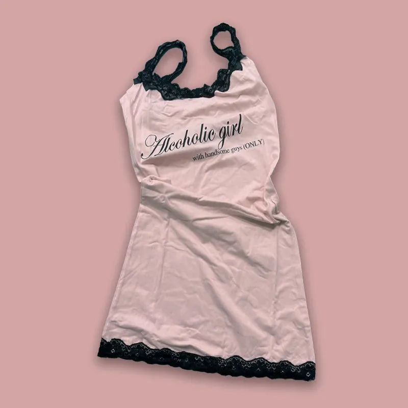 Cyflymder summer inspo Sweet Korean Aesthetic Y2K Women Dress Classic Halter Bow Girl Tide Cute Sundress Casual Harajuku Vintage Slim Chic Frock Mini