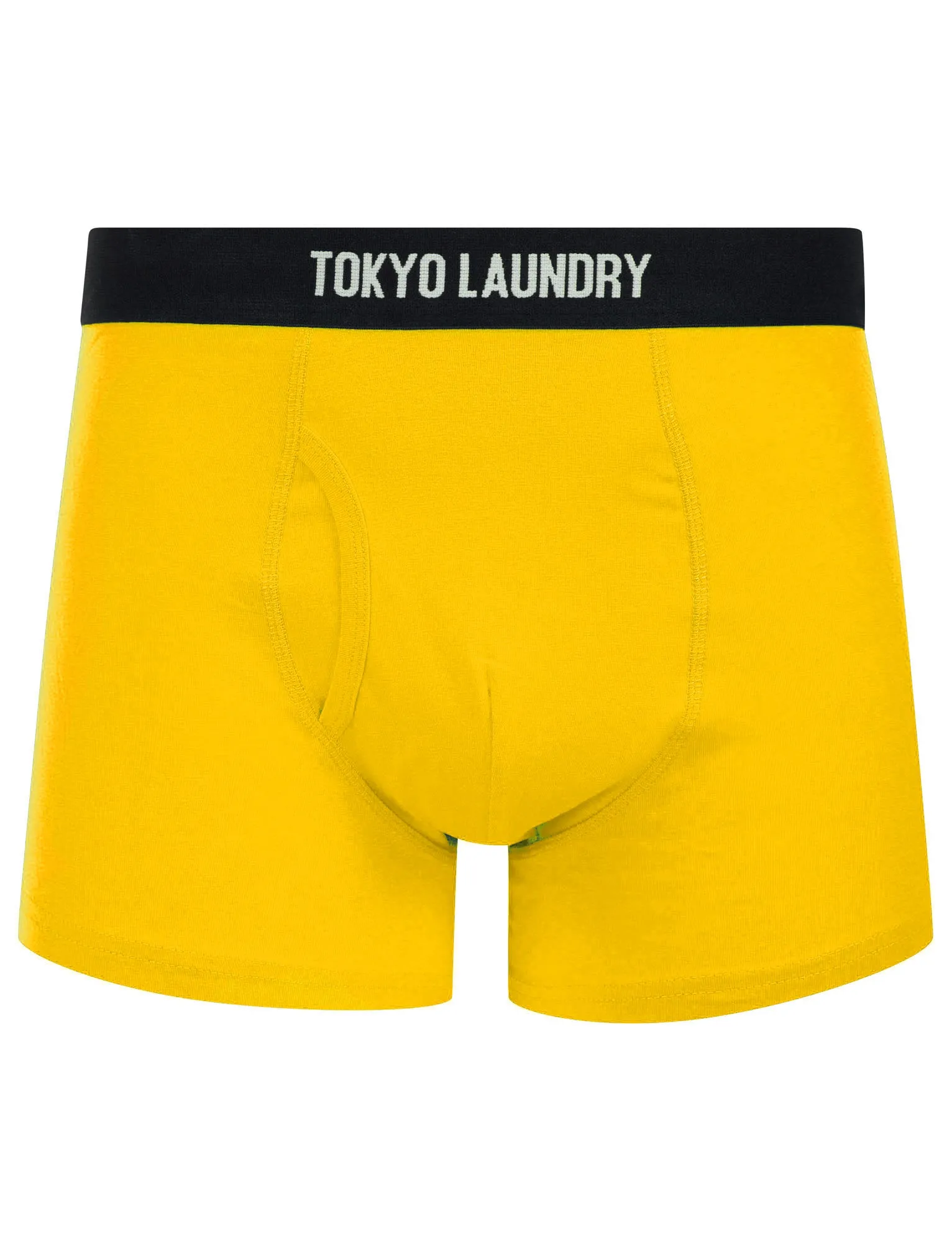Koman (5 Pack) Cotton Sports Boxer Shorts Set in Bright - Tokyo Laundry