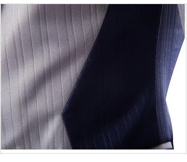 Men Blazers Single Button Casual Blazer, Black, White, Navy, Grey