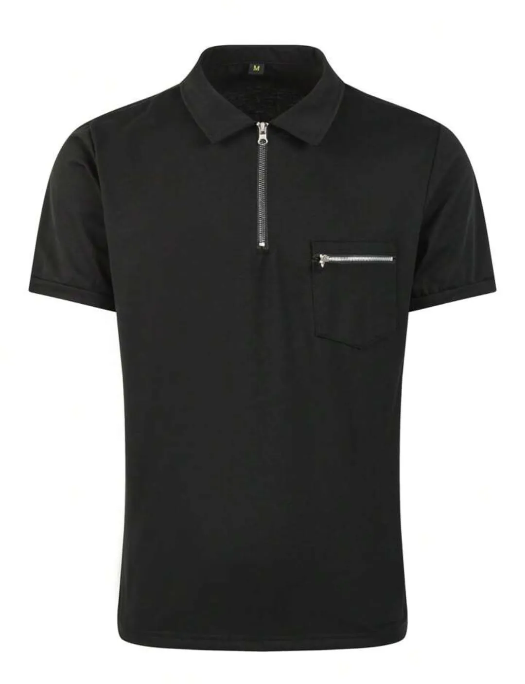 MEN ZIP POCKET POLO SHIRT