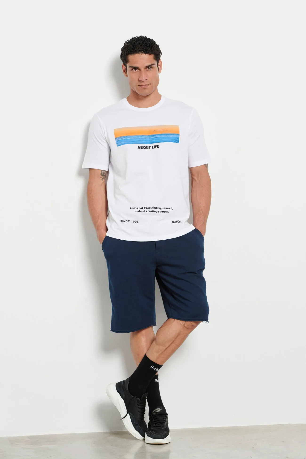 Mens Pants On sports bermuda shorts