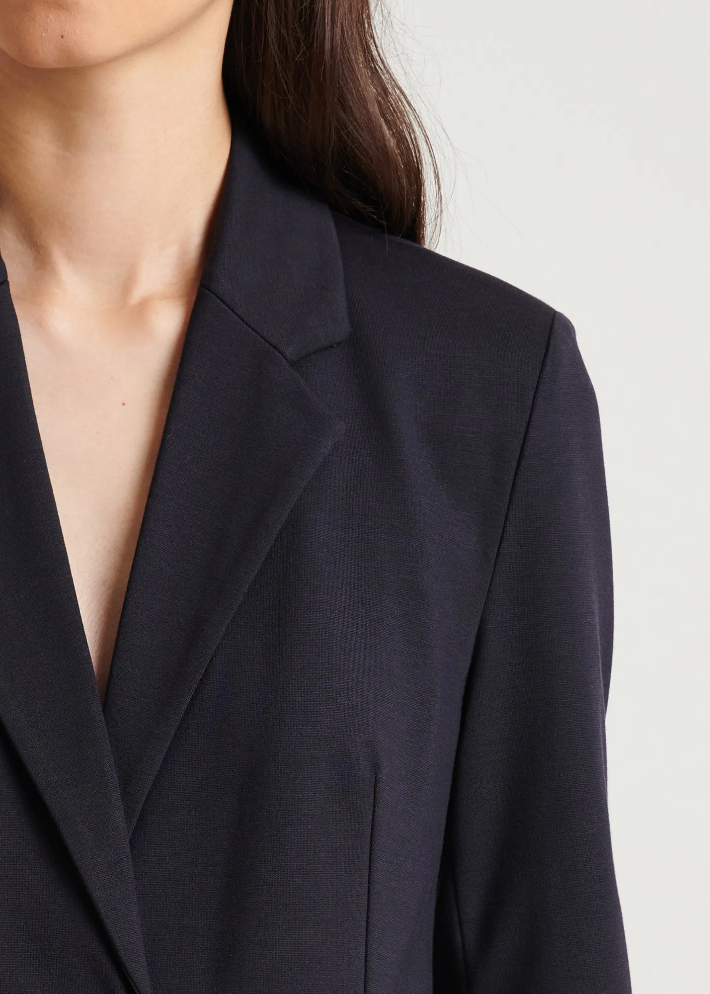 Ponte Single Breasted Blazer