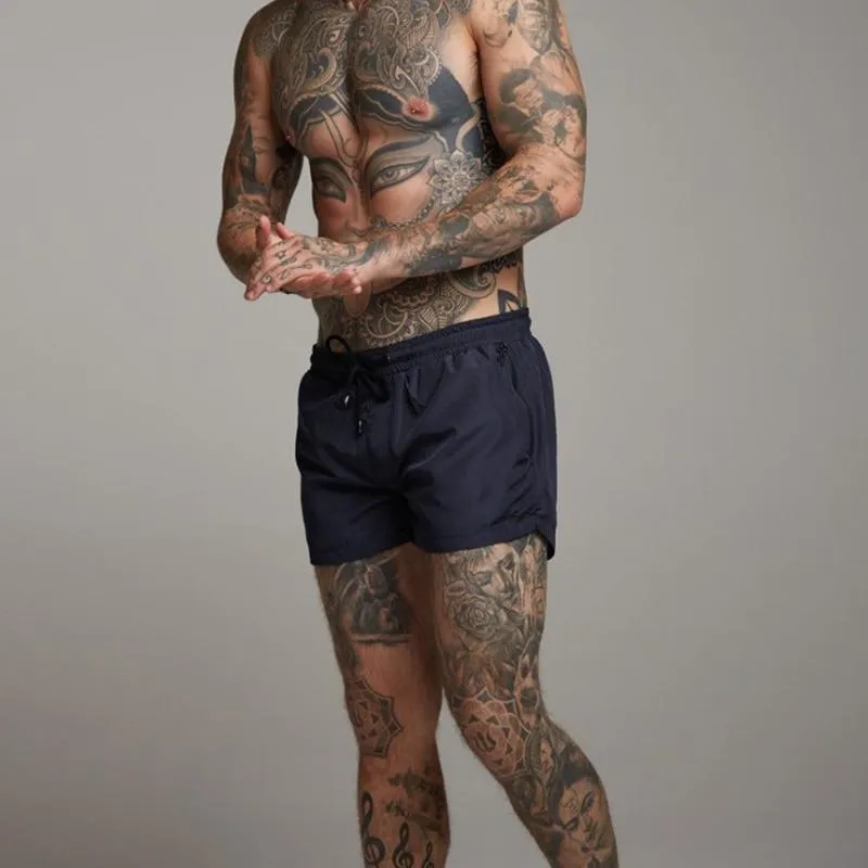 swimwear brief pants Sports Running swimming suite men Gym Male Beach short bag Quick Drying color