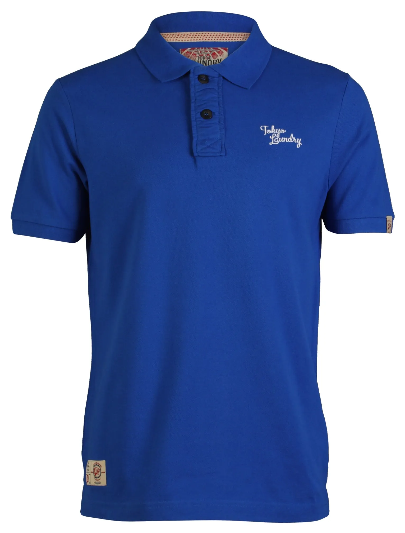 Tokyo Laundry Sophomore Blue Polo Shirt