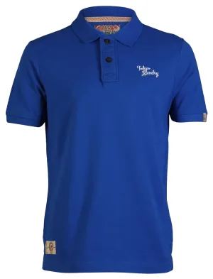 Tokyo Laundry Sophomore Blue Polo Shirt
