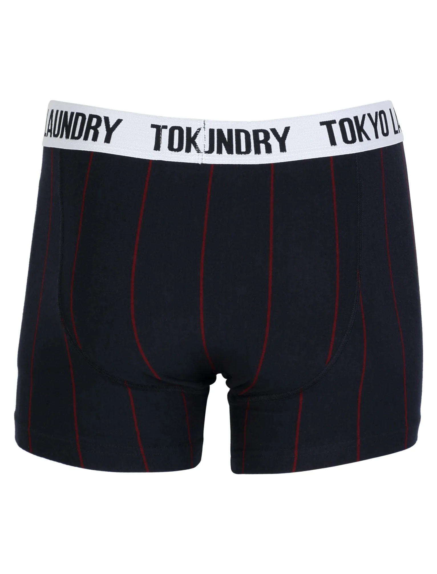 Tokyo Laundry Wainui Bay ( 2 Pack) boxer shorts Light Grey Marl & Dark Navy