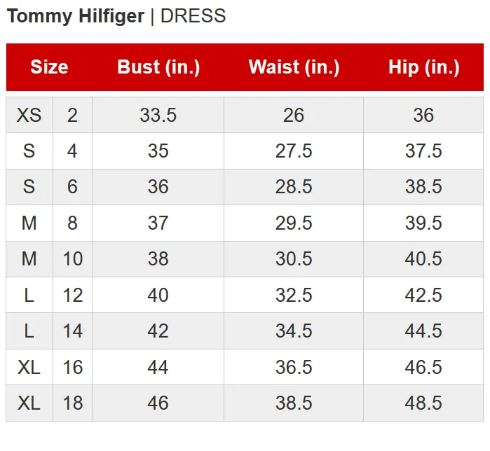 Tommy Hilfiger Party Mini Fit & Flare Dress