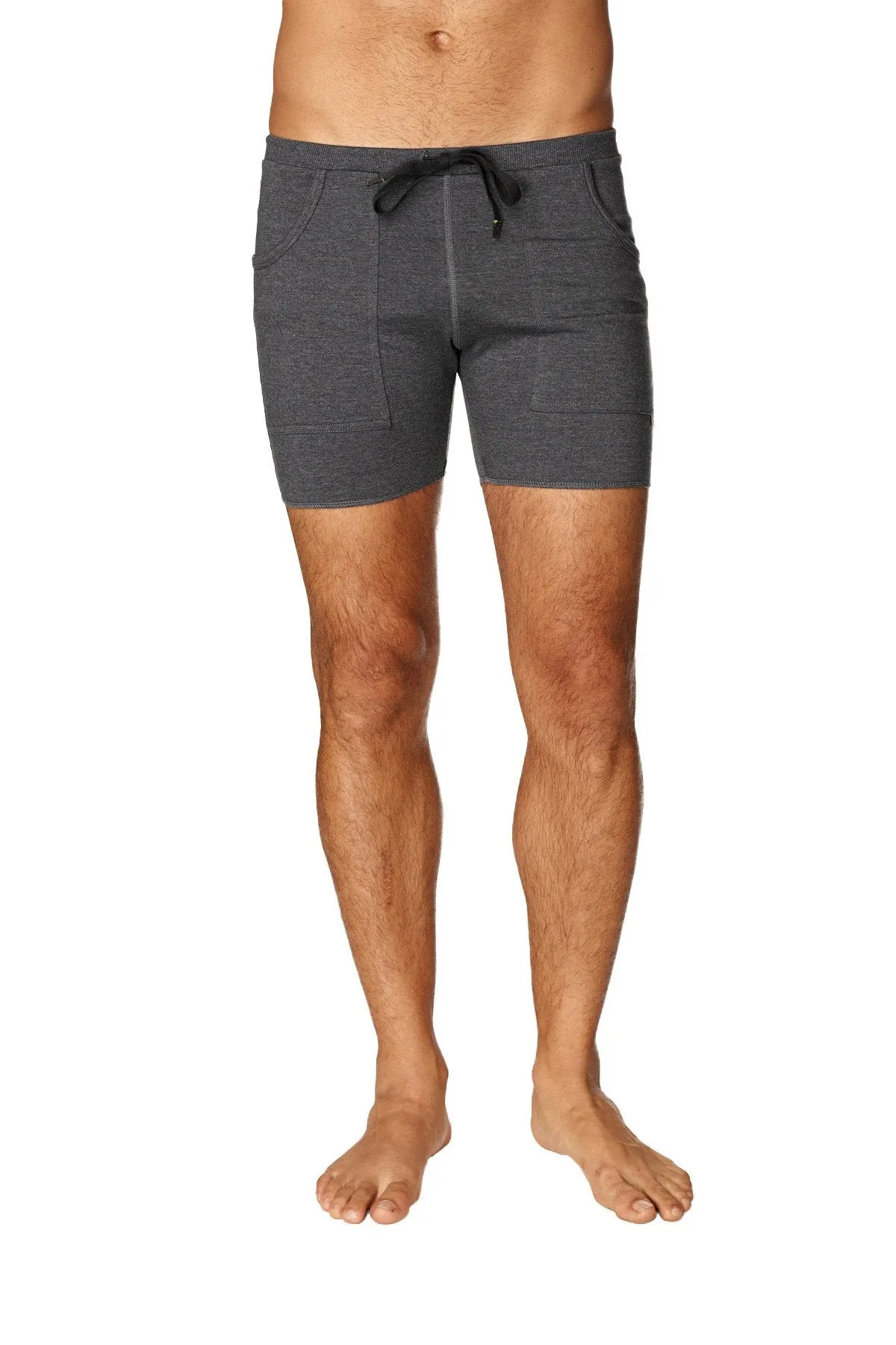 Transition Yoga Short (Charcoal w/Black)