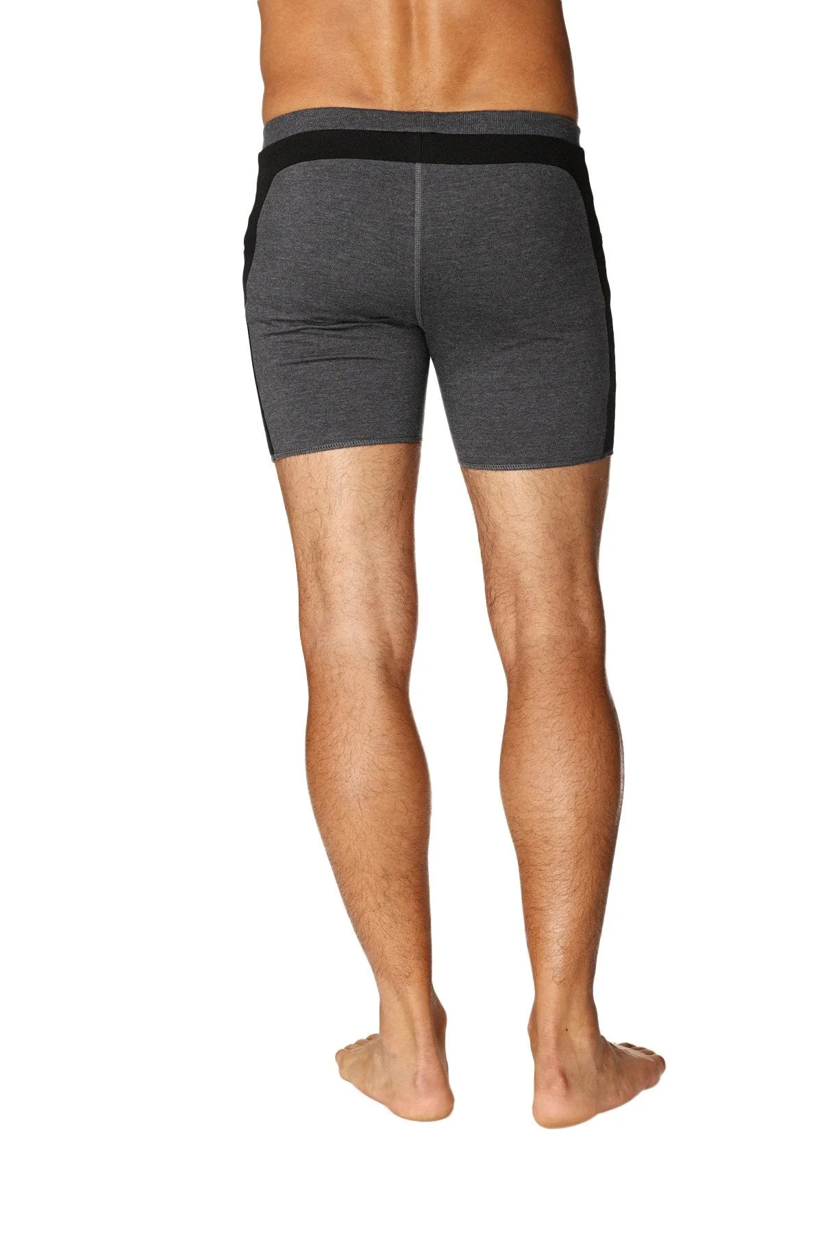 Transition Yoga Short (Charcoal w/Black)