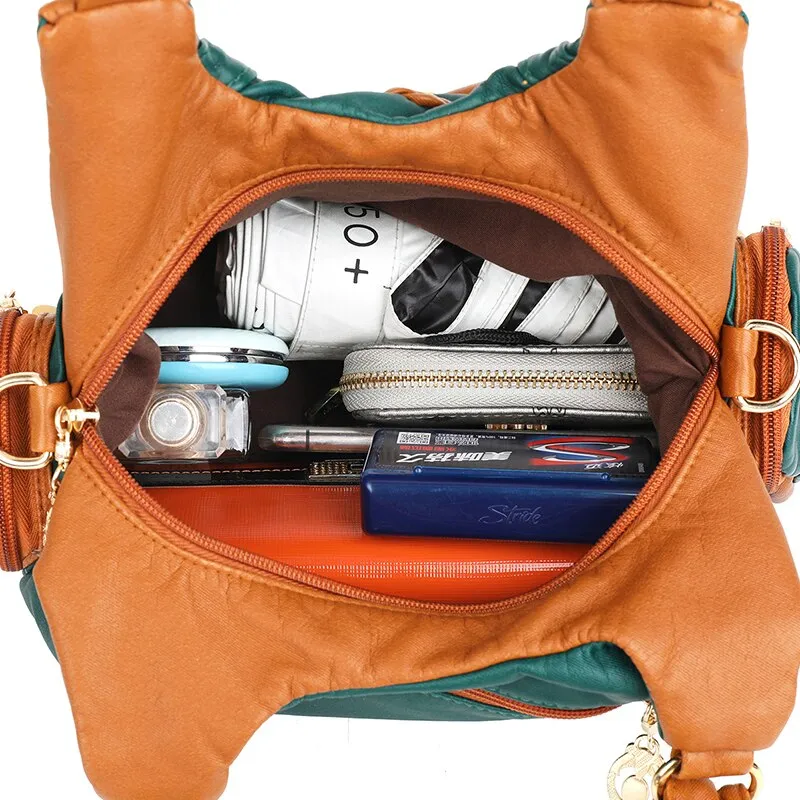 Vintage100% Genuine Women Handbag Luxury Handbags Women Tote Bag Designer
